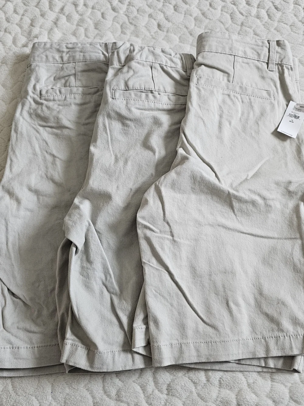 Old Navy Boys Khaki Shorts New 14 Slim Uniform